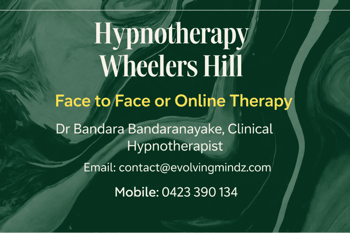 Hypnotherapy Wheelers Hill